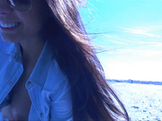 Outdoorrisky beach genuine cum