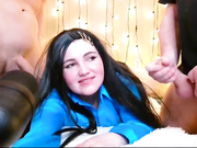 beatricestar1 проглотила сперму