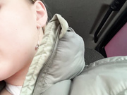 AlodieCrumbls в машине голая