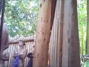 Общая душевая на пляже