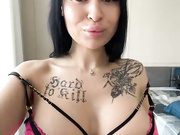 KristinaLux - пальцы и дилдо