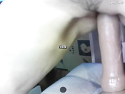 Mariakka садится на дилдо