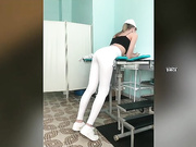 ебливая медсестра