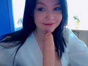 Kiska-Sofia минет с дилдо