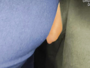 Шикарная жопа зрелой женщины получала мой член в автобусе