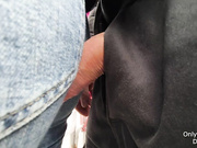 Жопа зрелой женщины поласкала мой член