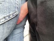 Жопа зрелой женщины поласкала мой член