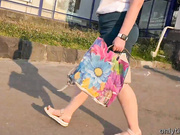 Жопа зрелой женщины поласкала мой член в автобусе