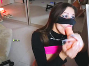 SinfulTyan страстный отсос члена