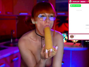 Redfury69 - свежайший приват с крутой рыжей сучкой, доведённой до крутого оргазма...))