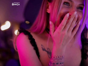 D_i_aM апскирт в прозрачном платье-2