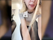 Евгения из Нижнего в примерочной