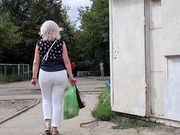 Сочная большая жопа русской мамочки