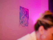 D_i_aM сняла чулки,трусики и надела колготки