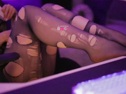 D_i_aM_рвет колготки в кресле