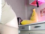 KARINA_MEOW анал темным дилдо-2