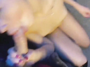 Christine-KRN из попки в ротик-4