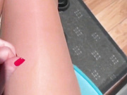 Di-Fm в бесшовных колготках