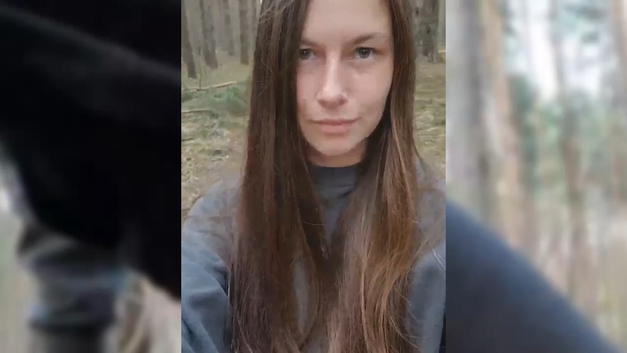 -Linda-поход в лес на дрочку