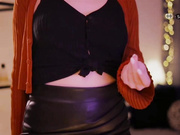 D_i_aM апскирт в колготках со швом-2