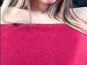 OrgazMia апскирт+сиськи в такси