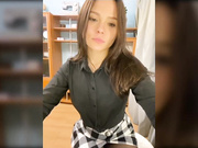Valeriankaa апскирт в колготках+трах киски