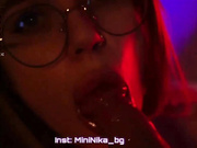 MiniNika слюнявый минет