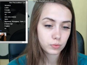 Veronica (princesskitkat) дрочит письку