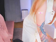 D_i_aM апскирт-моменты в телесных колготках-2