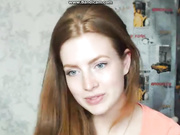 Красавица ashlelewis 2017-07-16 показывает письку