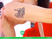 Тугая попка Карины