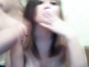 втроем перед вебкой