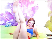 schoolgirl раздвинула попку