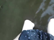 На озере с мужем