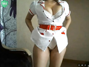 Медсестра с огроменными дойками