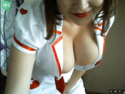 Медсестра с огроменными дойками