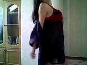 Elly333 ласкает волосату письку