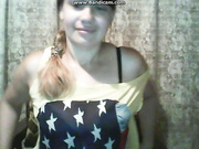 Дианочка мнёт сиси