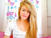 Секси блондинка