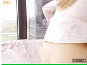 топ блондинка Molly cum